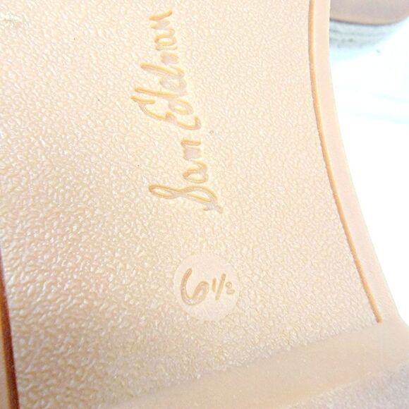 Sam Edelman Linen Look Maddy Orchid Mary Jane Espadrille Flat Size 6.5 NIB - Picture 8 of 8